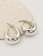halloween_earrings_silver_hoops_montreal_minimalist_jewellery