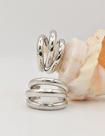 modern silver huggies earrings canada trending minimalist jewellery gift for her