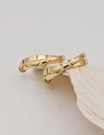 golden_glow_twist_dangles durable gold plated hoops layering jewellery canada