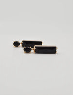 montreal_minimalist_jewelry_black_rectangular_earrings