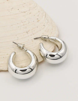 halloween_earrings_silver_hoops_montreal_minimalist_jewellery