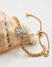radiant_blossom_happy_face_bracelet_chic_floral_crystal_gold_slider_design