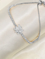 radiant_blossom_happy_face_bracelet_elegant_silver_adjustable_bracelet_canada