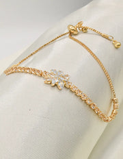radiant_blossom_happy_face_bracelet_montreal_minimalist_gold_and_crystal_style