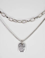 Elegant Button Necklace Gift for Her

